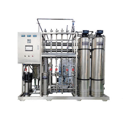 8TPH 14kW-380-415V 2xSS304 Tanques de agua salada Planta de agua de ósmosis inversa
