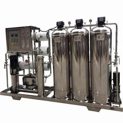 5TPH 7.4kW-380-415V 3xSS304 Tanques de agua salada Planta de agua de ósmosis inversa