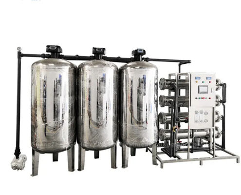 6TPH 7.9kW-380-415V 3xSS304 Tanques de agua salada Planta de agua de ósmosis inversa