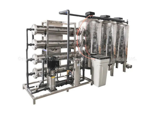 6TPH 7.9kW-380-415V 3xSS304 Tanques de agua salada Planta de agua de ósmosis inversa