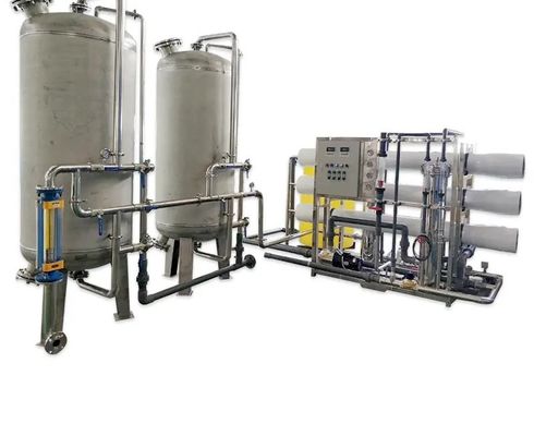 10TPH 19kW-380-415V 3xSS304 Tanques de agua salada Planta de agua de ósmosis inversa