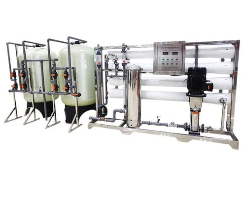 10TPH 19kW-380-415V 3xSS304 Tanques de agua salada Planta de agua de ósmosis inversa