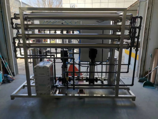 La máquina de agua ultrapura 1500LPH puede producir agua con una resistividad de 18MΩ*Cm