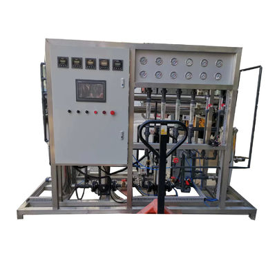 La máquina de agua ultrapura 1500LPH puede producir agua con una resistividad de 18MΩ*Cm