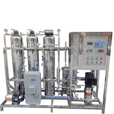 500 litros por hora Máquina de agua ultrapura SUS Tanque para agua doméstica archivado