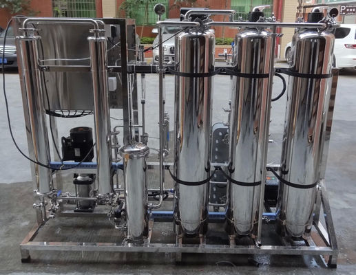 500 litros por hora Máquina de agua ultrapura SUS Tanque para agua doméstica archivado