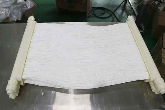 Módulos de cortina de membranas MBR basados en PVDF mejorado para procesamiento de alimentos Tratamiento de aguas residuales