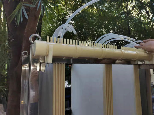 Membranas de hoja plana sumergidas con excelente estabilidad química