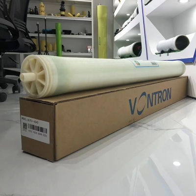 Membrana Vontron 4040 de ósmosis inversa por agua Membranas de alta producción de agua Bajo consumo de energía
