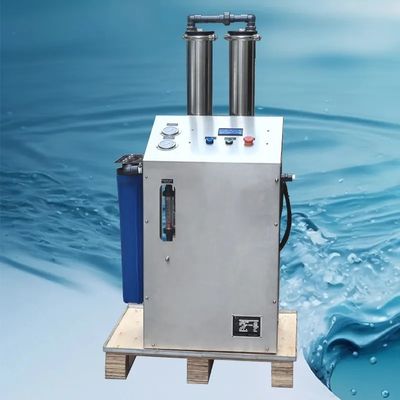 1500GPD Sistema de purificación de agua móvil comercial para aguas de pozo