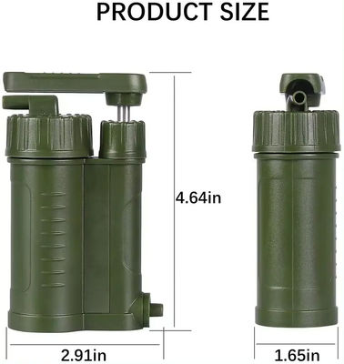 Sistema portátil de purificación de agua para excursiones