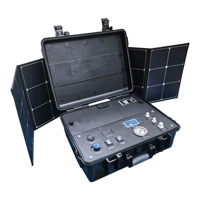 Sistema de purificación de agua móvil de peso ligero de 25L para acampar al aire libre