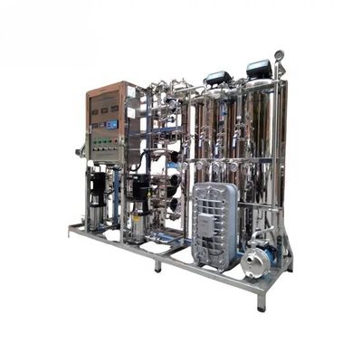 Máquina de agua ultrapura de doble etapa de 1000L/h para la industria alimentaria