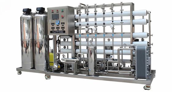 Máquina de agua ultrapura de doble etapa de 1000L/h para la industria alimentaria