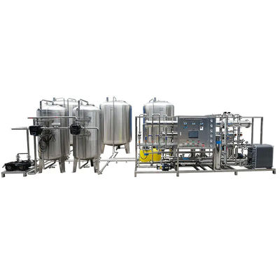 Máquina de purificación de agua RO de dos etapas para agua de pozo subterránea