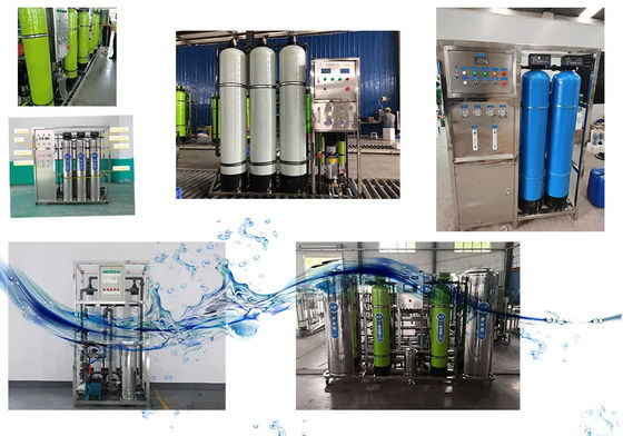 98%~99% tasa de desalinización 250 LPH planta comercial de ósmosis inversa para agua potable