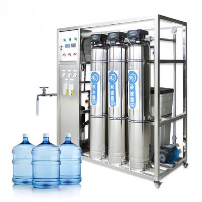 Instalación de agua de ósmosis inversa de agua salobre