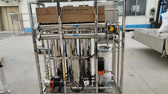 500L/H 3xSS304 Tanques de agua salada Planta de agua de ósmosis inversa