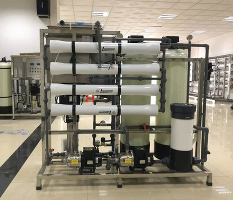Diseño optimizado 1TPH 3xFRP Tanques de Osmosis Reversa Planta de agua