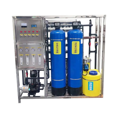 1.5tph 2xFRP Tanques de agua salada Planta de agua de ósmosis inversa para la industria agrícola