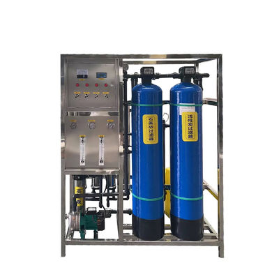 1.5tph 2xFRP Tanques de agua salada Planta de agua de ósmosis inversa para la industria agrícola