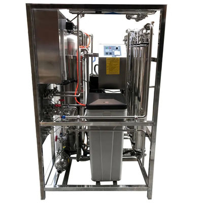 Fácil de operar 1.5TPH 3xSS304 Tanques de agua salada Planta de agua de ósmosis inversa