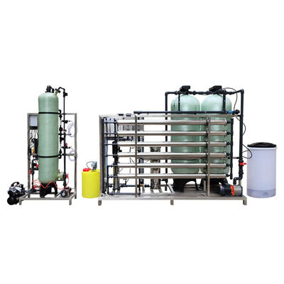 3TPH 5.5kW-380-415V FRP Tanques de agua salobre Planta de agua de ósmosis inversa