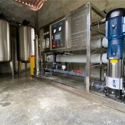 4TPH 415V SS304 Tanques de agua salada Planta de agua de ósmosis inversa
