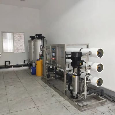 4TPH 415V SS304 Tanques de agua salada Planta de agua de ósmosis inversa