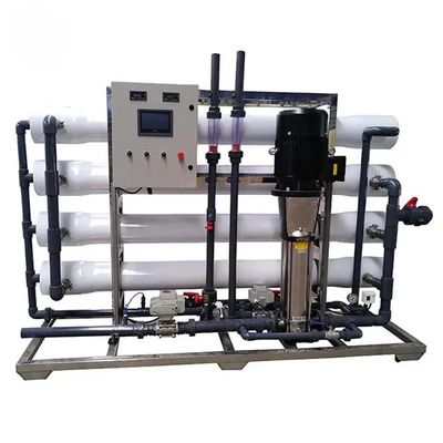 6TPH 7.9kW FRP Tanques de agua salada Planta de agua de ósmosis inversa