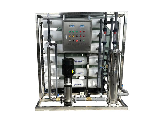 8TPH SS304 Tanques Máquina de ósmosis inversa industrial para agua pura