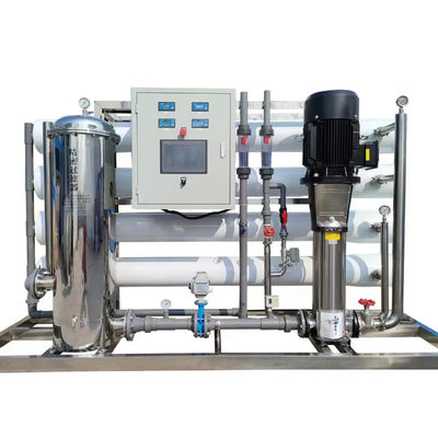 8TPH SS304 Tanques Máquina de ósmosis inversa industrial para agua pura