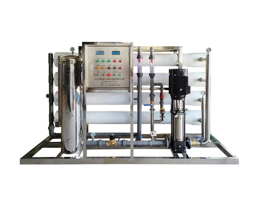 8TPH SS304 Tanques Máquina de ósmosis inversa industrial para agua pura