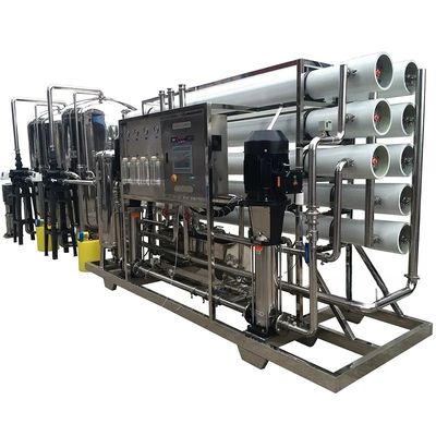 Sistema de agua purificada RO de dos etapas para filtración de agua