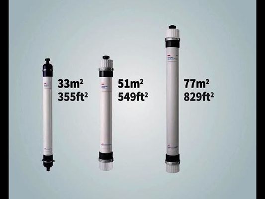 DOWTM UF SFP-2660 Potencia de ultrafiltración con membrana de alto flujo y baja contaminación