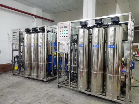 Pro-FD40160 1TPH Sistema de ósmosis inversa en agua salobre SS304 Slide Mount 2.1kW TDS < 2000ppm