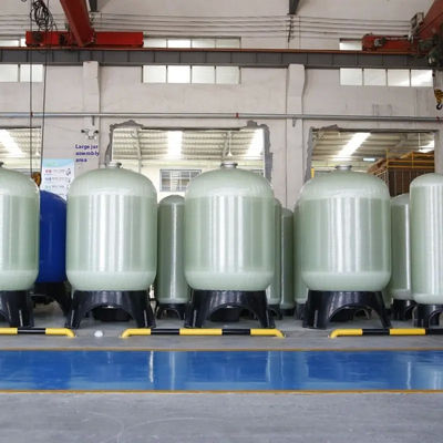 Tanque de ablandador de agua de FRP asequible para sistemas de tratamiento de agua industriales y residenciales