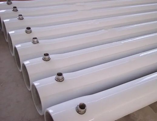 Carcasa de membrana de entrada final R4040 resistente al ácido sulfúrico para desalinización de agua de mar