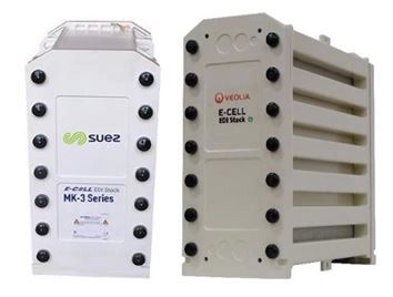 Núcleo de la pila EDI MK-3 de Veolia para la preparación de agua de alta pureza industrial