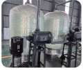 El tanque de almacenamiento de FRP 1054 φ250×1400mm con hilo de 2,5' 0,5-1,5 T/H para uso industrial