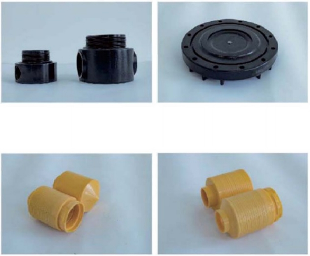 Tanque de tratamiento de agua FRP 1365 φ325×1650mm Rosca 2.5'' 2.0-2.5 T/H con Anticorrosión Superior