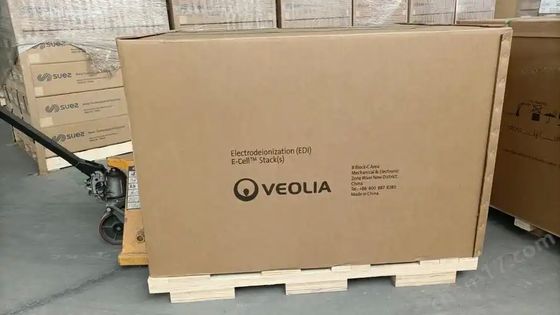 Pila EDI Veolia MK-9 35 GPM de agua ultrapura para energía solar fotovoltaica