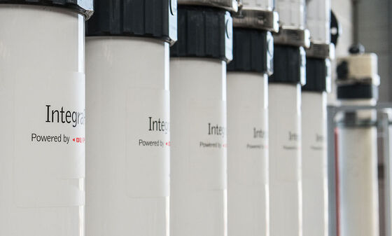 Modulo de ultrafiltración DupontTM SFP-2880 de grado industrial    77 m2 para la purificación del agua