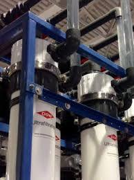 Modulo UF de PVDF de DuPontTM IntegraTecTM XP 77 IG de 77 m2 y plataforma abierta