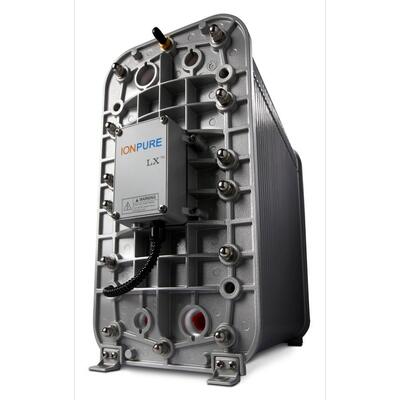 Módulo CEDI Ionpure LX-M45Z-5 con rango de flujo de 22.5-33.8 GPM y resistividad >15 MΩ·cm para regeneración sin químicos