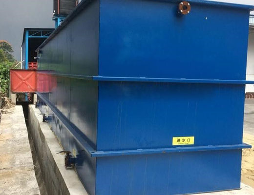 25m3/D empaquetó el sistema de tratamiento de aguas residuales, depuradora de aguas residuales de MBR