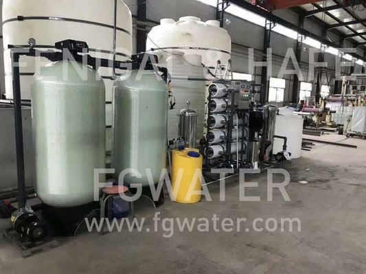 Sistema salobre comercial de la filtración del agua 5000LPH