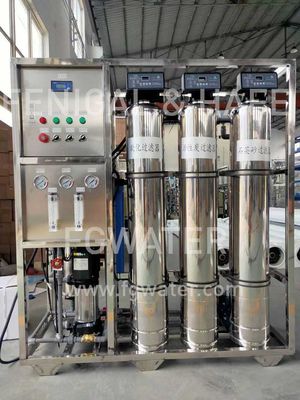 Sistemas de dosificación químicos comerciales del revés 1500gpd del tratamiento de aguas