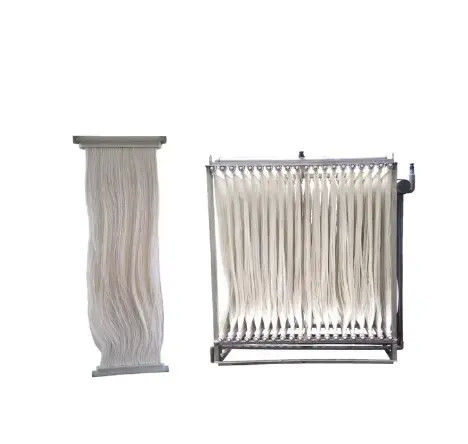 MBR-8-CO-PVDF Mbr Membranas Biorreactor Cortina de fibra hueca para el tratamiento de aguas residuales