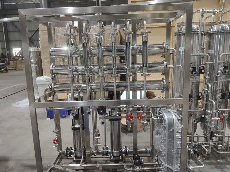 Producción de agua 0,25 m3/h Sistema de agua ultrapura EDI deionizada para laboratorio
